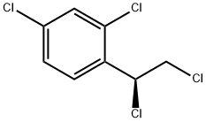 (S)-2,4-dichloro-1-(1,2-dichloroethyl)benzene Struktur