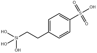 TRIHYDROXYSILYLETHYL PHENYLSULPHONIC ACID, 25% in water Structure