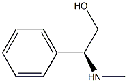 (S)-2-(METHYLAMINO)-2-PHENYLETHANOL Struktur