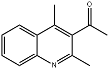 1-(2,4-Dimethylquinolin-3-yl)ethanone ,97% Struktur