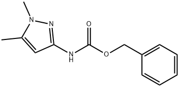 3-(Cbz-AMino)-1,5-diMethylpyrazole Struktur