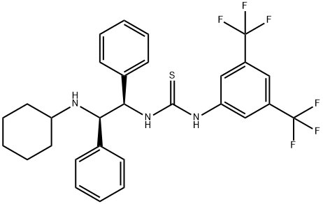 (S)-1-(3,5-bis(trifluoroMethyl)phenyl)-3-(1-phenylethyl)thiourea Struktur