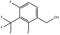 (2,4-difluoro-3-(trifluoromethyl)phenyl)methanol Struktur