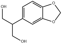 2-(1,3-亞甲二氧基苯-5-基)-1,3-丙二醇 結(jié)構(gòu)式