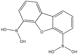 Dibenzofuran -4,6 -diborate Struktur