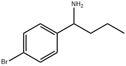 1-(4-bromophenyl)butan-1-amine Struktur