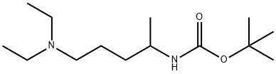 tert-butyl 5-(diethylaMino)pentan-2-ylcarbaMate Struktur