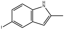 4-Iodo-2-Methyl-1H-indole Struktur