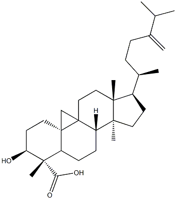 1-Dehydroxy-23-deoxojessic acid Struktur