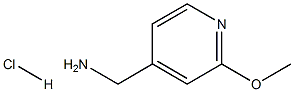 (2-Methoxypyridin-4-yl)MethanaMine hydrochloride Struktur