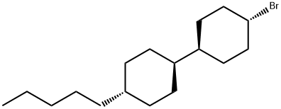 (trans,trans)-4-broMo-4'-propyl-1,1'-Bicyclohexane Struktur