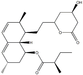 Lovastatin DiMer Struktur