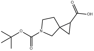 5-Boc-5-azaspiro[2.4]heptane-1-carboxylic acid Struktur