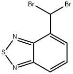 4-(Dibromomethyl)-2,1,3-benzothiadiazole Struktur