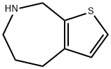 5,6,7,8-Tetrahydro-4H-thieno[2,3-c]azepine Struktur