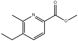 Methyl 5-ethyl-6-Methylpicolinate Struktur