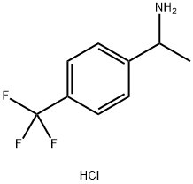 1-(4-(trifluoroMethyl)phenyl)ethanaMine hydrochloride Struktur