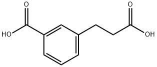 3-(2-carboxyethyl)benzoic acid Struktur