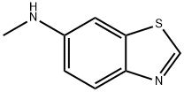 6-Benzothiazolamine,N-methyl-(9CI) Struktur