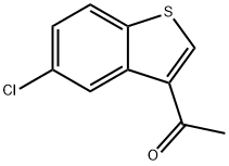 1-(5-Chlorobenzo[b]thiophen-3-yl)ethanone ,97% Struktur