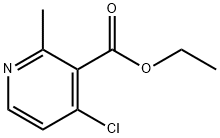 ethyl 4-chloro-2-Methylnicotinate Struktur