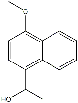 1-(4-Methoxy-naphthalen-1-yl)-ethanol Struktur