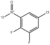 5-Chloro-1,2-difluoro-3-nitrobenzene Struktur