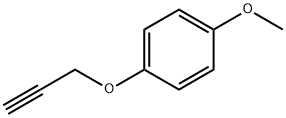 1-Methoxy-4-(2-propyn-1-yloxy)-benzene Struktur