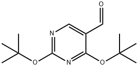 2,4-Di-tert-butoxypyriMidine-5-carbaldehyde Struktur