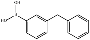 (3-Benzylphenyl)boronic acid Struktur