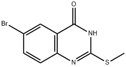 6-BroMo-2-(Methylthio)-4(3H)-quinazolinone Struktur