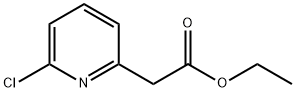 Ethyl 2-(6-chloropyridin-2-yl)acetate Struktur