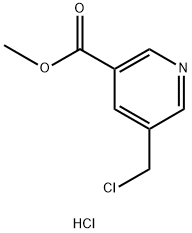 Methyl 5-(chloroMethyl)nicotinate hydrochloride Struktur