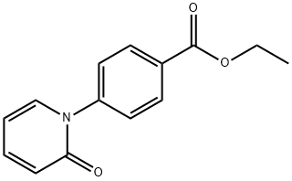 ethyl 4-(2-oxopyridin-1(2H)-yl)benzoate Struktur