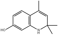 2,2,4-triMethyl-1,2-dihydroquinolin-7-ol Struktur