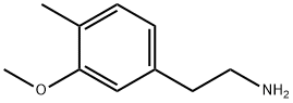 2-(3-methoxy-4-methylphenyl)ethanamine Struktur