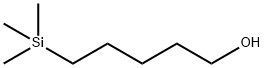 5-hydroxypentyl-triMethyl-silane Struktur