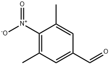 3,5-DiMethyl-4-nitrobenzaldehyde Struktur