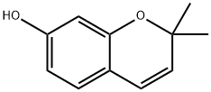 2H-1-Benzopyran-7-ol, 2,2-diMethyl- Struktur