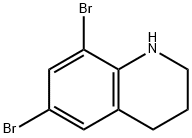 6,8-dibroMo-1,2,3,4-tetrahydroquinoline Struktur