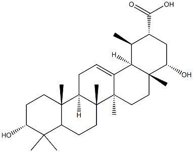 Triptocallic acid A Struktur