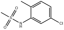 N-(5-chloro-2-methylphenyl)methanesulfonamide Struktur