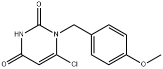 6-chloro-1-(4-Methoxybenzyl)pyriMidine-2,4(1H,3H)-dione Struktur