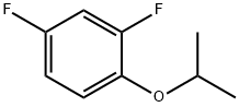 2,4-Difluoro-1-isopropoxybenzene Struktur