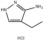 4-Ethyl-1H-pyrazol-3-aMine hydrochloride Struktur