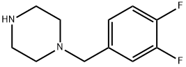 1-(3,4-Difluorobenzyl)piperazine 2HCl Struktur