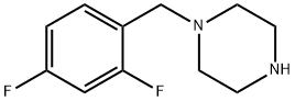 1-(2,4-Difluorobenzyl)piperazine 2HCl Struktur