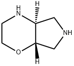 (4aS,7aS)-octahydropyrrolo[3,4-b][1,4]oxazine Struktur