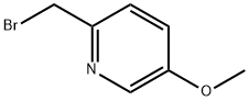 2-(BroMoMethyl)-5-Methoxypyridine Struktur