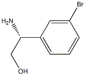 (R)-b-AMino-3-broMo-benzeneethanol Struktur